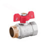 Кран шаровый PN16 РВ/РН 1/2" мотылек