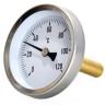 Термометр осевой 0-120°С с термокарманом Vinsar