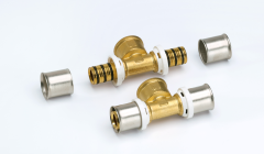 Тройник 16х1/2"х16 ВР Пресс RIIFO Omni
