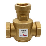 Трехходовой термостатический антиконденсационный клапан 1" VIEIR