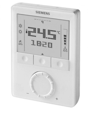 Контроллер Siemens RDG 100T, 230В (накладной, расписание, упр.с пульта)